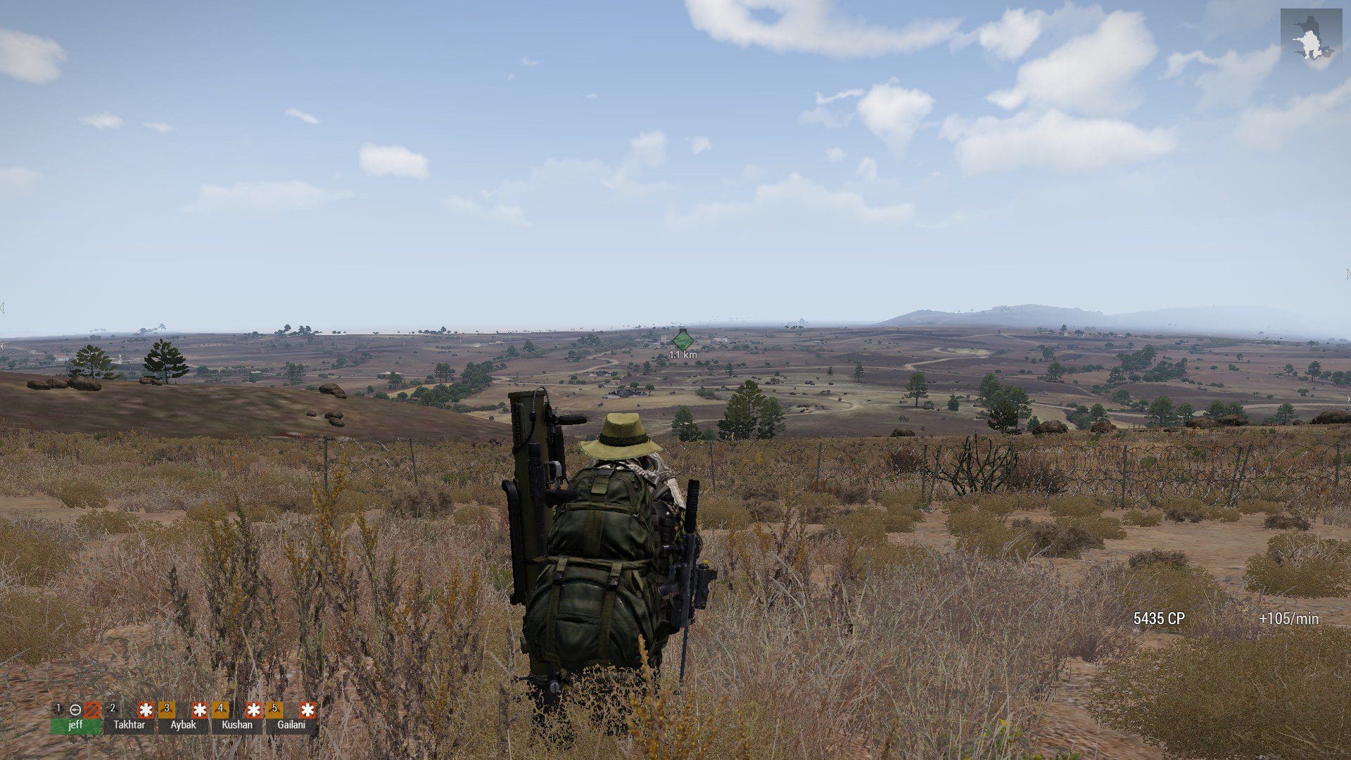 arma 3 how to look through scope